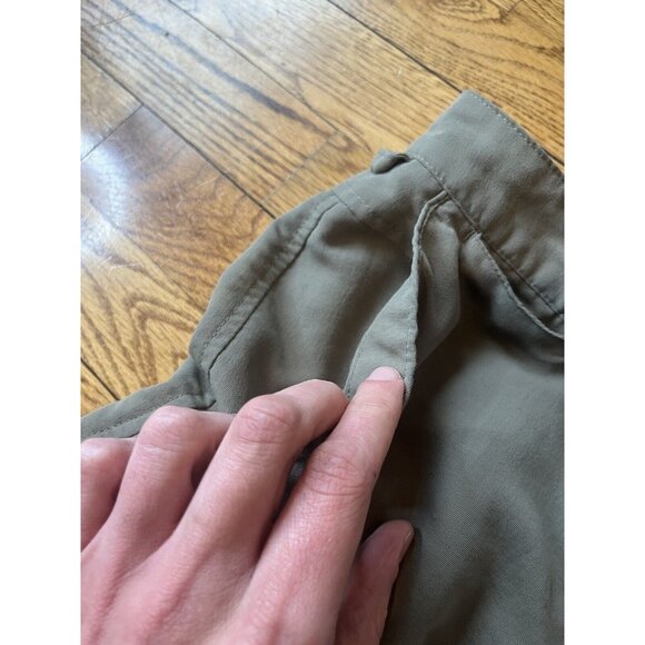 REI Hiking Pants Men's Sz 32 x ~28.5 Hemmed Green Lightweight - Picture 4 of 13